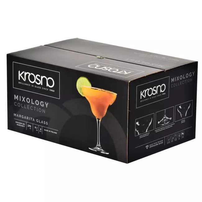 Kieliszki do margarity Krosno Mixology 270 ml opakowanie